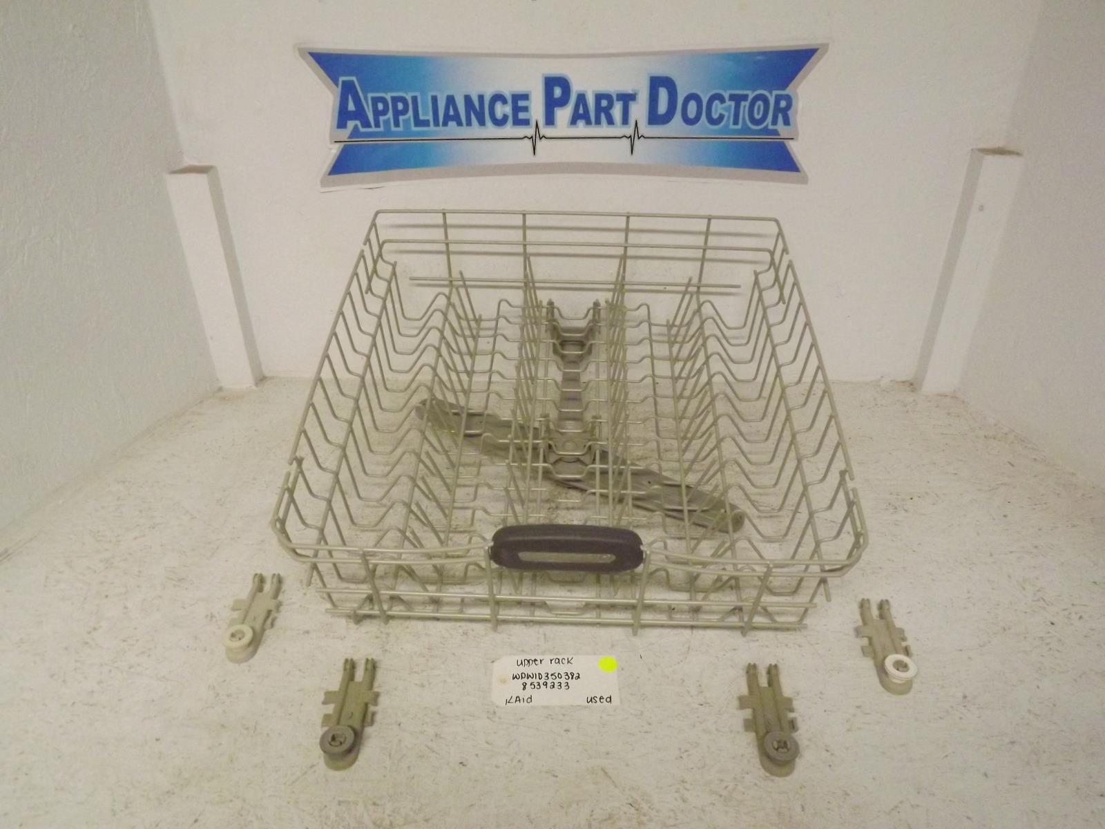 KitchenAid Dishwasher WPW10350382 8539233 Upper Rack Used KitchenAid Dishwasher WPW10350382 8539233 Upper Rack Used
